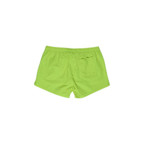 Hamaki-Ho Yellow Polyester Swim Short - Hilstor