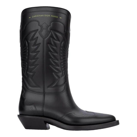 Dior Black Leather Boot - Hilstor