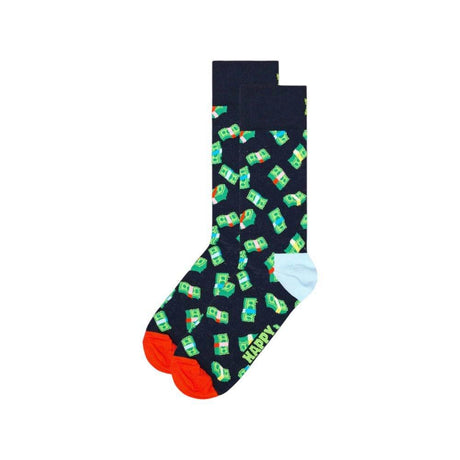 Happy Socks Green Cotton Sock - Hilstor