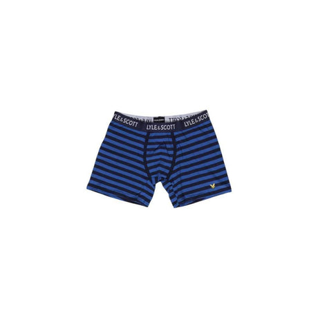 Lyle & Scott Blue Cotton Boxer - Hilstor