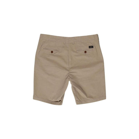 Superdry Beige Cotton Bermuda - Hilstor
