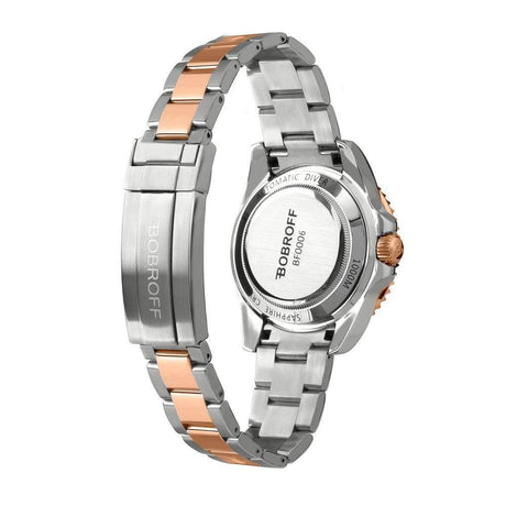 Bobroff Silver Stainless Steel Watch - Hilstor