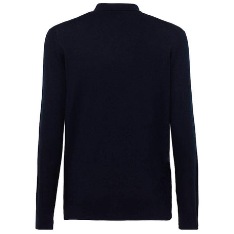 Alpha Studio Blue Cotton Shirt - Hilstor