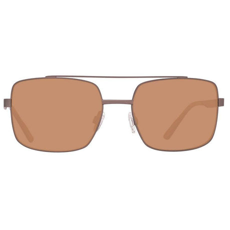 Helly Hansen Brown Metal Sunglasses - Hilstor