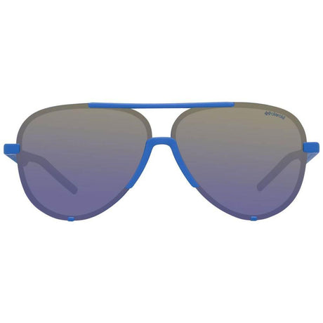 Polaroid Blue Plastic Sunglasses - Hilstor