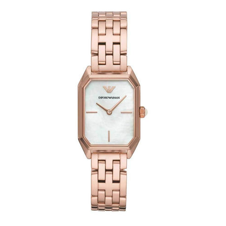 Armani Rose Gold Stainless Steel Watch - Hilstor