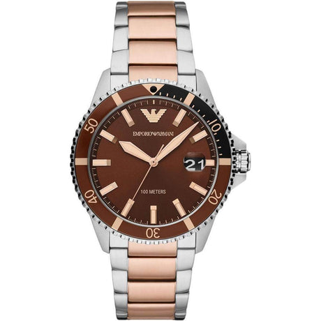 Armani Multicolor Stainless Steel Watch - Hilstor