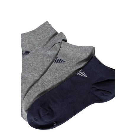 Emporio Armani Underwear Blue Cotton Sock - Hilstor