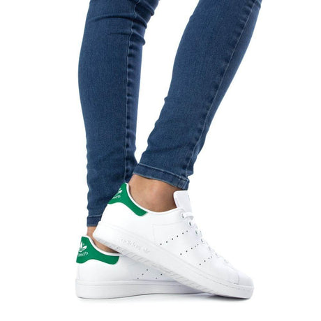 Adidas Green Leather Sneaker - Hilstor