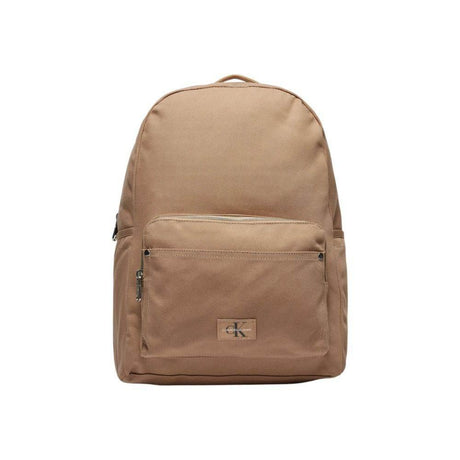 Calvin Klein Jeans Beige Recycled Polyester Backpack - Hilstor