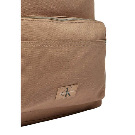 Calvin Klein Jeans Beige Recycled Polyester Backpack - Hilstor