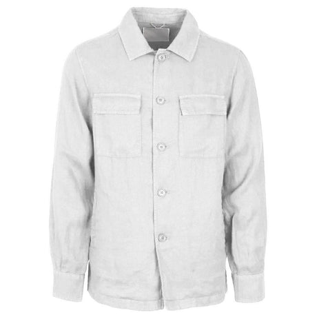 AT.P.CO White Linen Shirt - Hilstor
