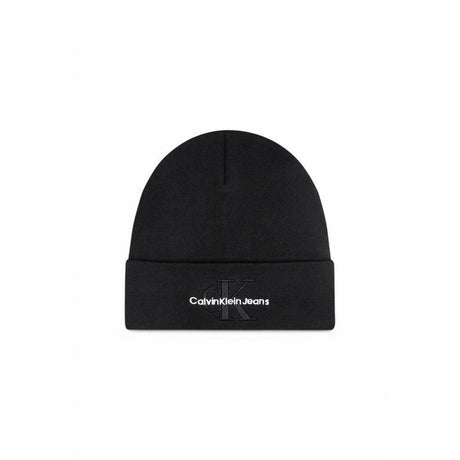 Calvin Klein Jeans Black Organic Cotton Caps Baseball Hat - Hilstor