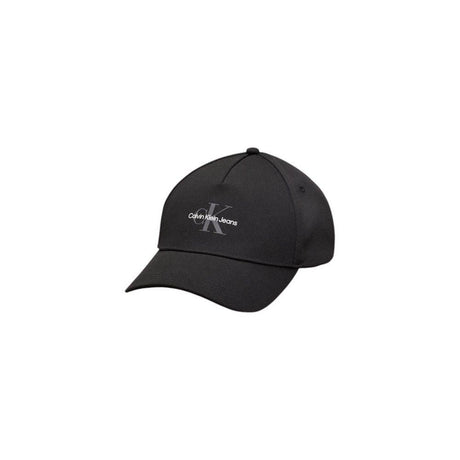 Calvin Klein Jeans Black Recycled Polyester Caps Baseball Hat - Hilstor