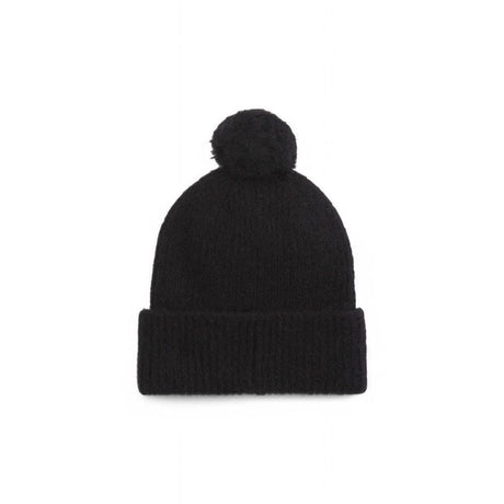 Calvin Klein Black Alpaca Leather Caps Baseball Hat - Hilstor