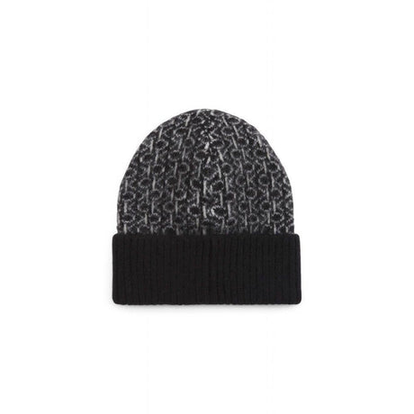Calvin Klein Black Alpaca Leather Caps Baseball Hat - Hilstor