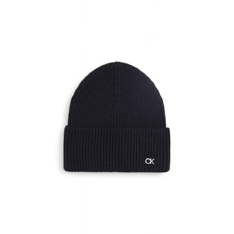 Calvin Klein Black Wool Caps Baseball Hat - Hilstor