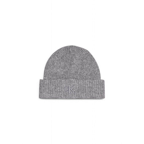 Calvin Klein Gray Marabou Caps Baseball Hat - Hilstor