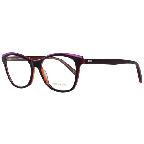 Emilio Pucci Burgundy Women Glasses Frame - Hilstor