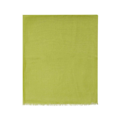 Tessitura di Novara Green Cashmere Scarf - Hilstor