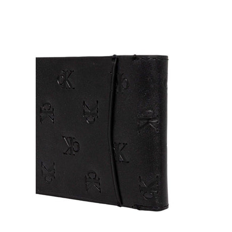 Calvin Klein Jeans Black Leather Wallet - Hilstor