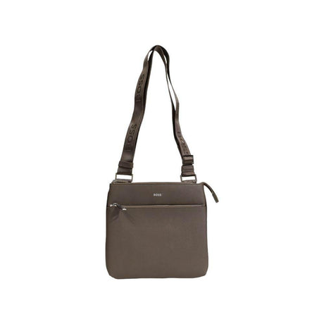 Hugo Boss Green Leather Messenger Bag - Hilstor