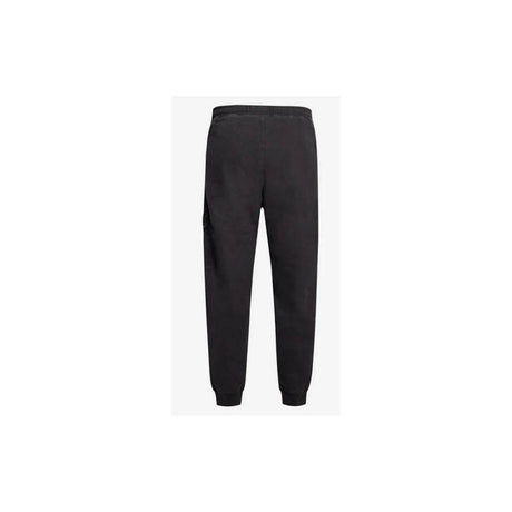 Stone Island Black Cotton Men's Track Pant - Hilstor