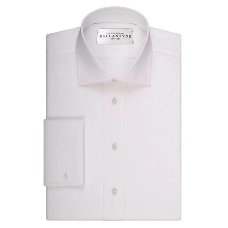Ballantyne White Cotton Shirt - Hilstor