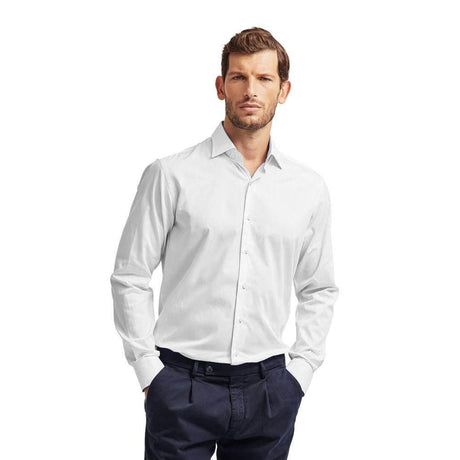 Ballantyne White Cotton Shirt - Hilstor