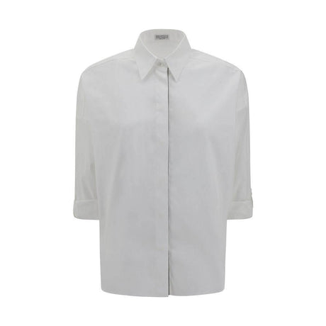 Brunello Cucinelli Shiny monili Shirt - Hilstor