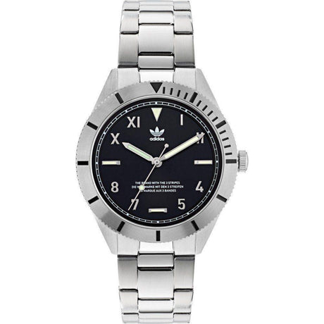 Adidas Gray Stainless Steel Watch - Hilstor