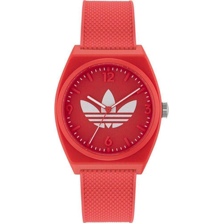 Adidas Red Synthetic Watch - Hilstor