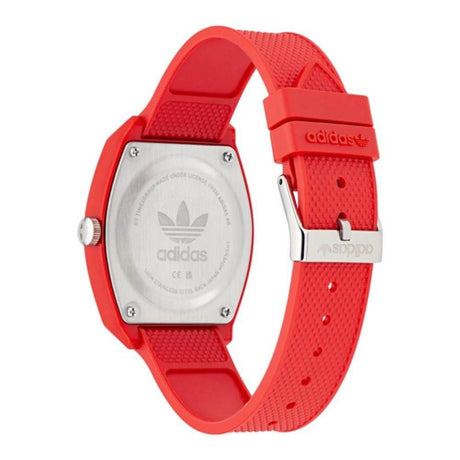 Adidas Red Synthetic Watch - Hilstor