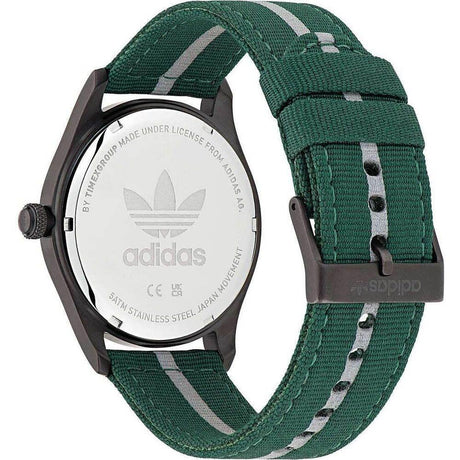 Adidas Green Fabric Watch - Hilstor