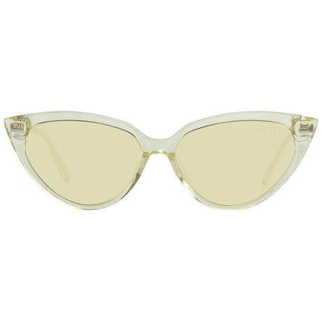 Emilio Pucci Yellow Metal Sunglasses - Hilstor