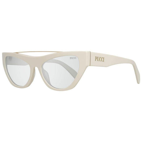 Emilio Pucci White Metal Sunglasses - Hilstor