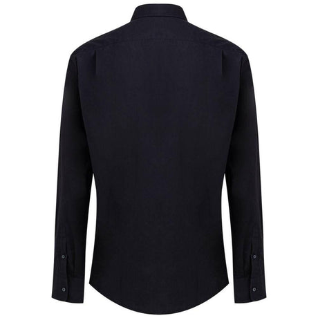 Dolce & Gabbana Navy Blue Cotton Shirt - Hilstor