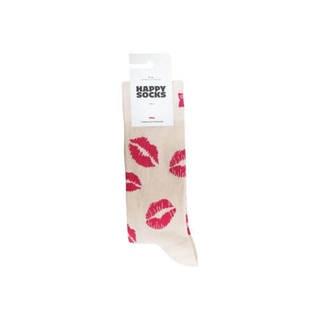 Happy Socks Beige Cotton Sock - Hilstor