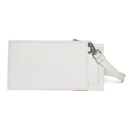 Lanvin White Leather Men Wallet - Hilstor