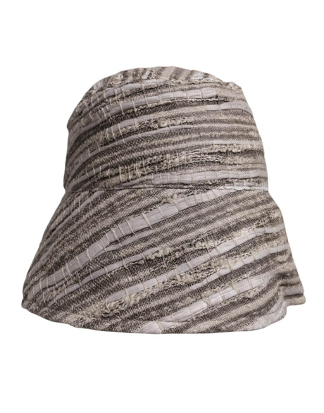 Dolce & Gabbana Multicolor Stripes Cotton Bucket Cap - Hilstor