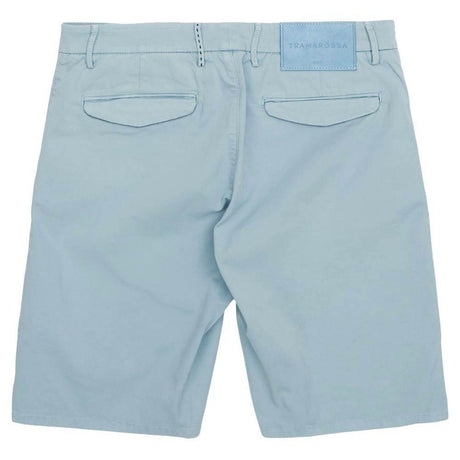 Tramarossa Light Blue Linen Men Short - Hilstor