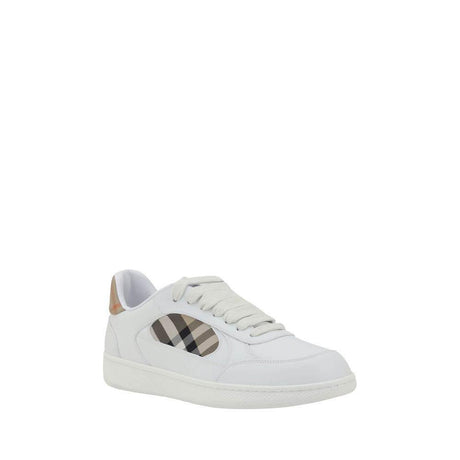 Burberry Leather Sneakers - Hilstor