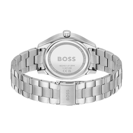 Hugo Boss Silver Stainless Steel Watch - Hilstor