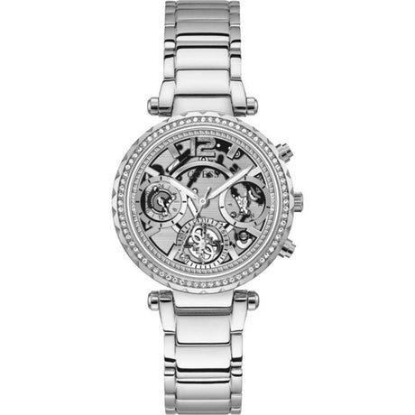 Guess Gray Stainless Steel Watch - Hilstor
