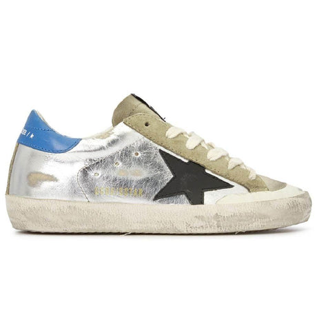 Golden Goose Gray Calfskin Sneaker - Hilstor