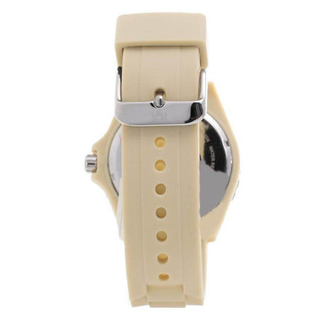 Haurex Cream Rubber Watch - Hilstor