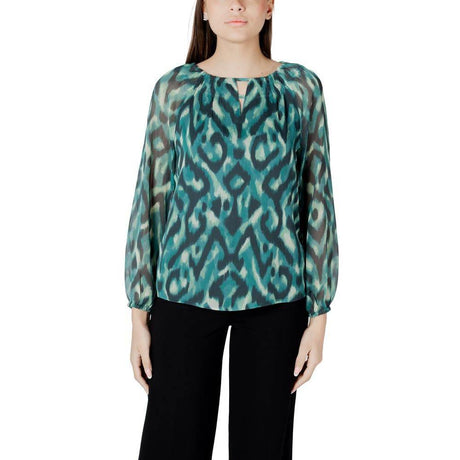 Street One Green Polyester Blouse - Hilstor