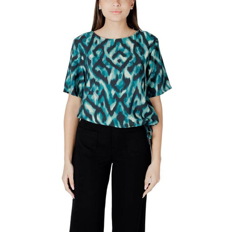 Street One Green Viscose Blouse - Hilstor