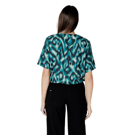Street One Green Viscose Blouse - Hilstor