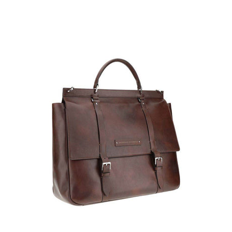 Brunello Cucinelli Leather Travel Bag - Hilstor